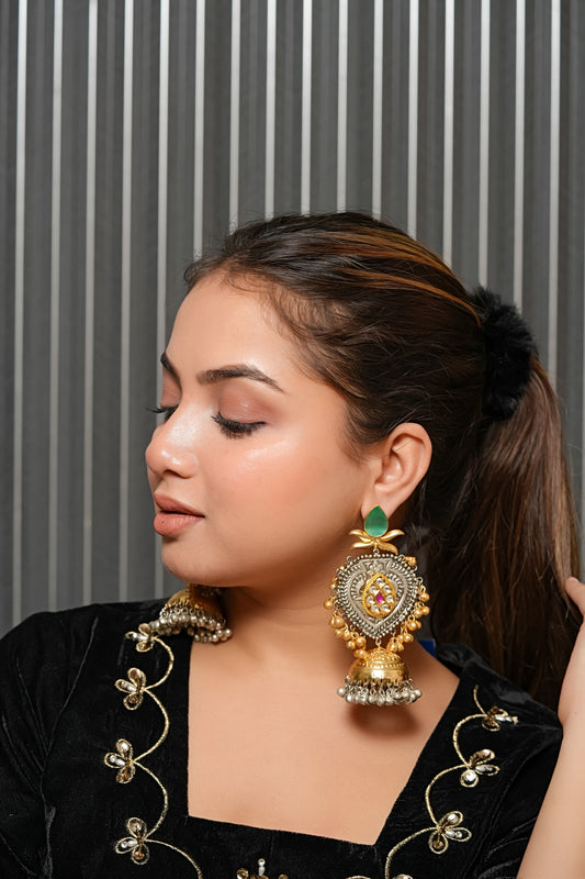 Swarna Chandi Jhumka