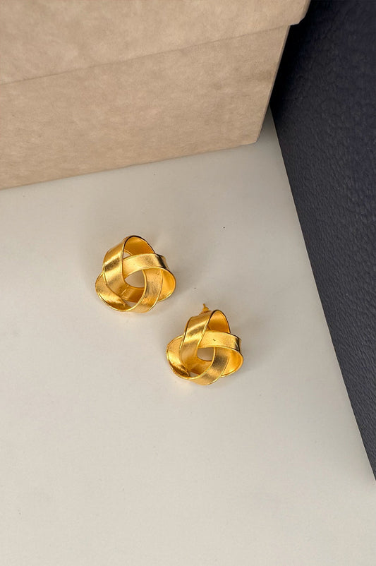 Ribbon Twist Earrings