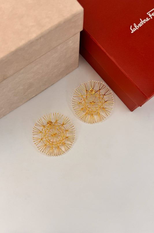 Luxe Web Earrings