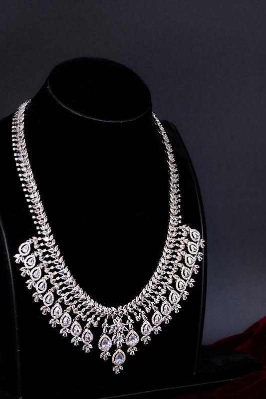 Regal Leaf Diamond Set