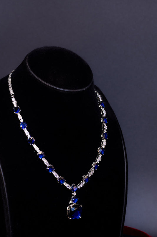 Luxe sapphire Square Set