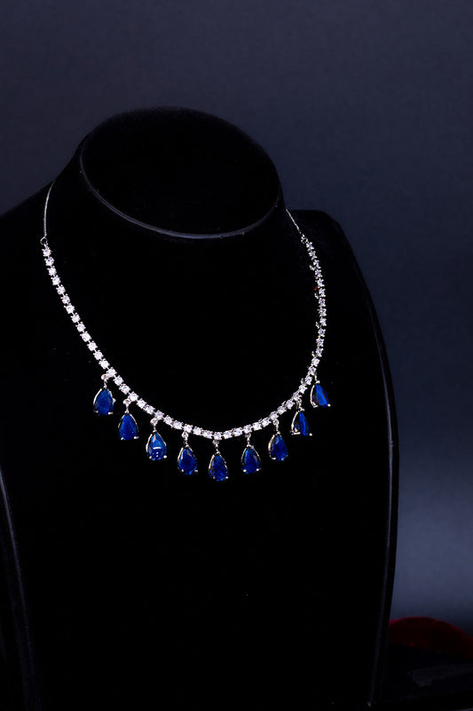 Pearl Drape Diamond Set