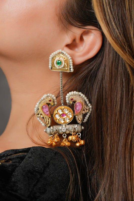 Mayur Leela Jhumka