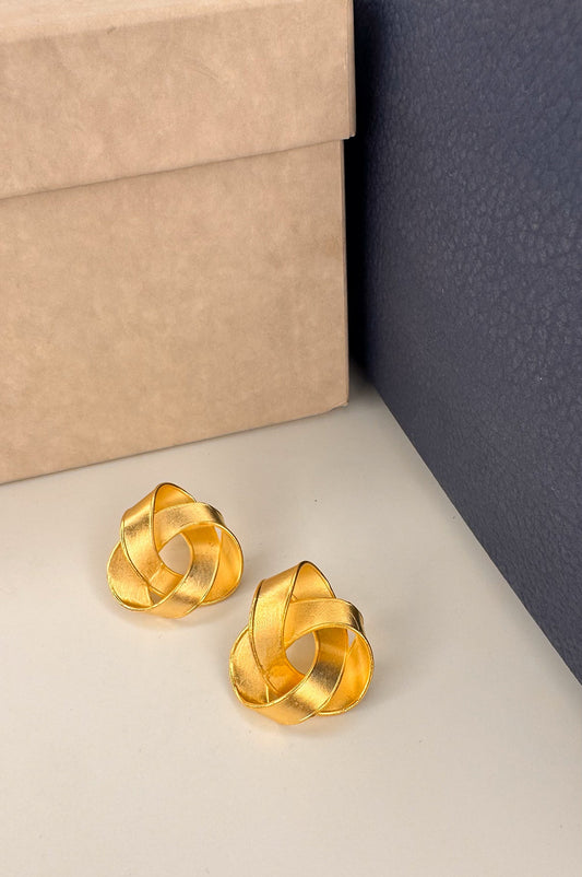 Ribbon Twist Earrings