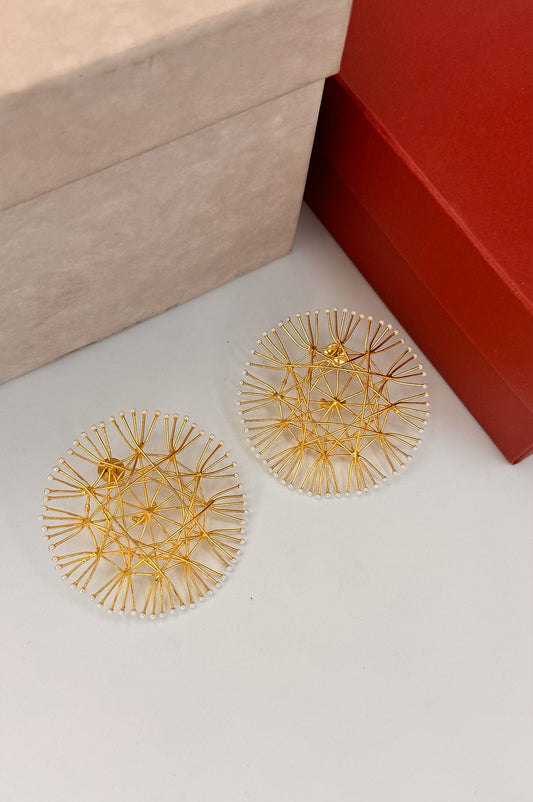 Luxe Web Earrings
