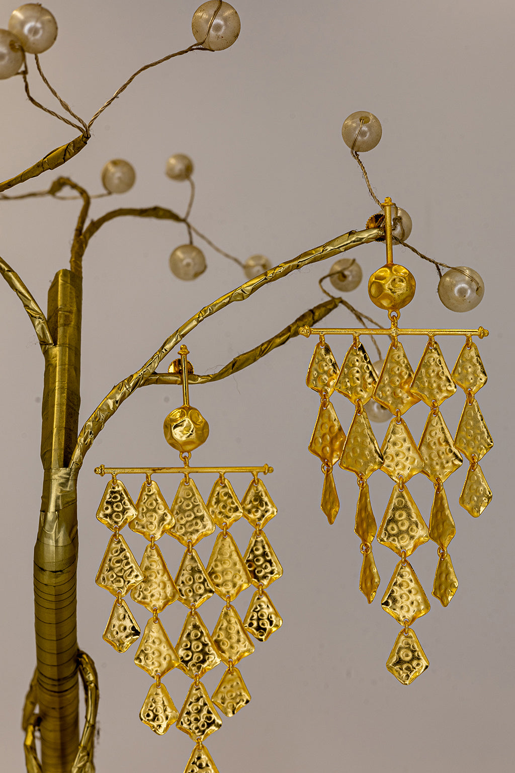 Tri Drop Earrings