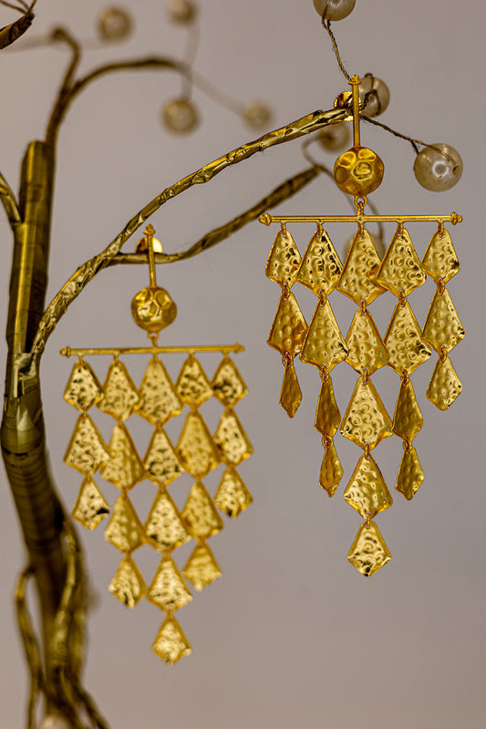 Tri Drop Earrings