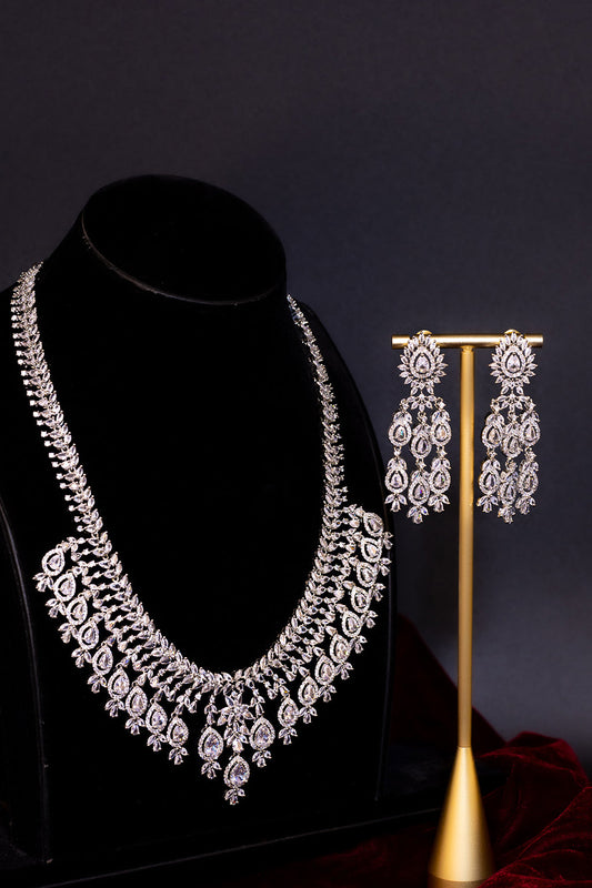 Regal Leaf Diamond Set