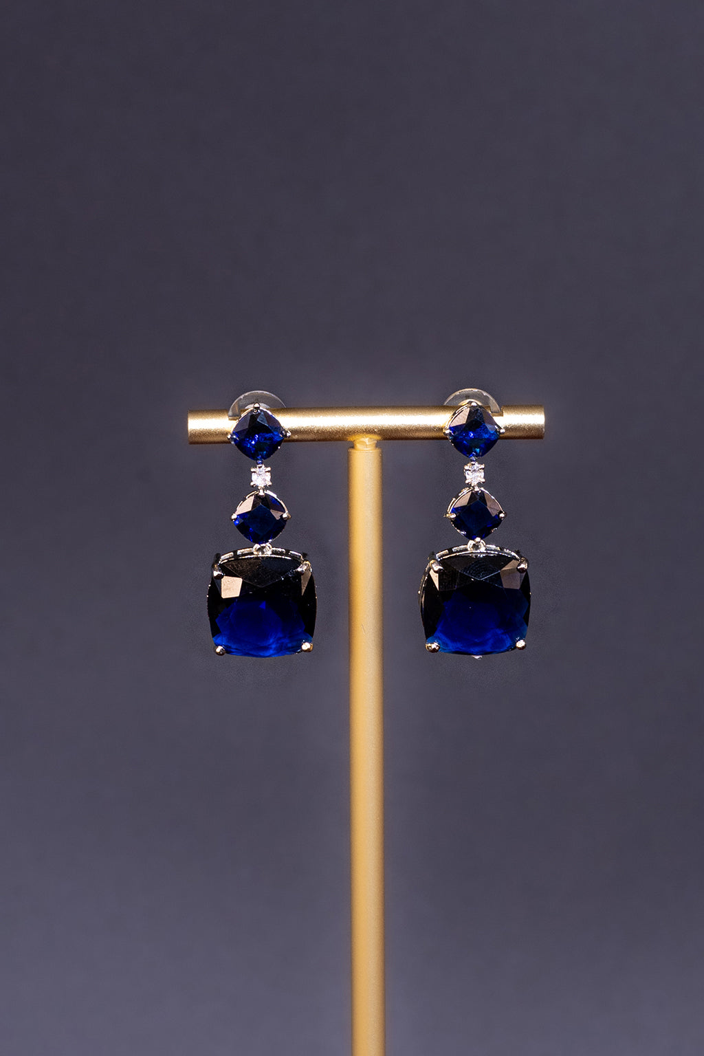 Luxe sapphire Square Set