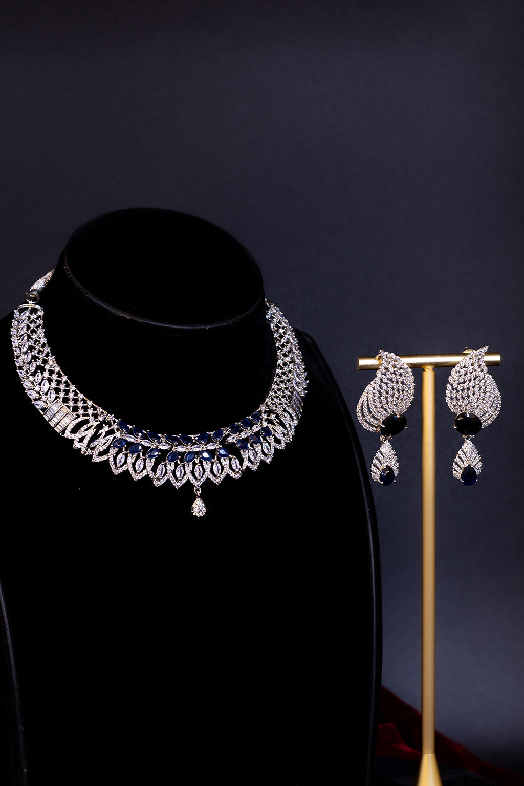 Peacock Sapphire Elegance