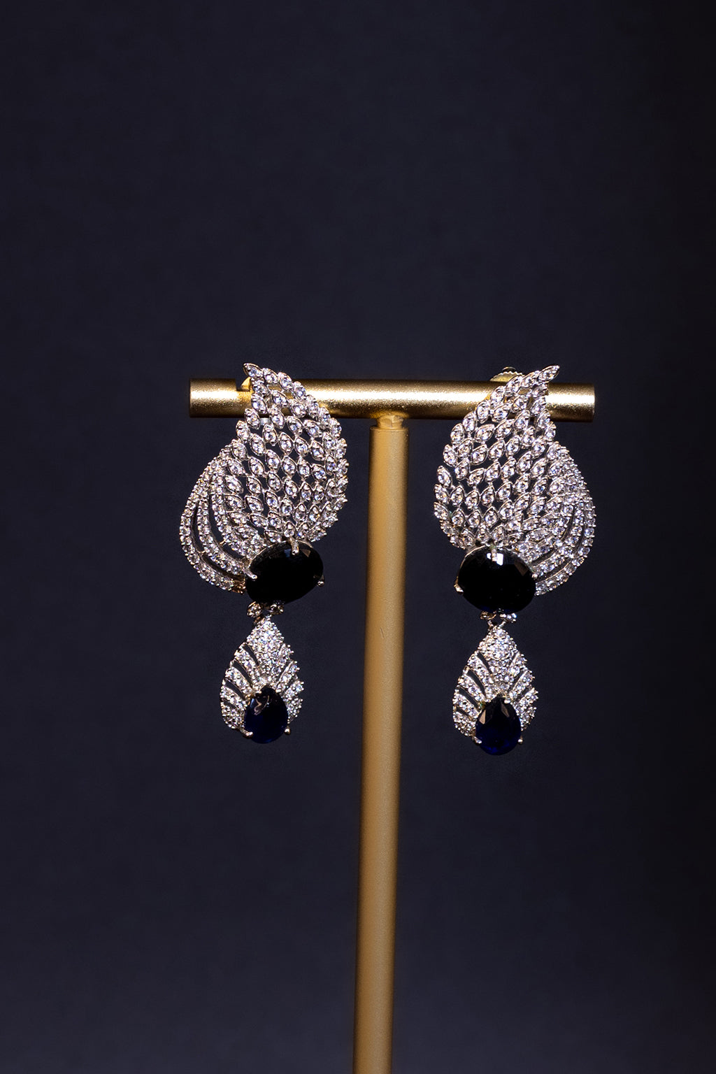 Peacock Sapphire Elegance