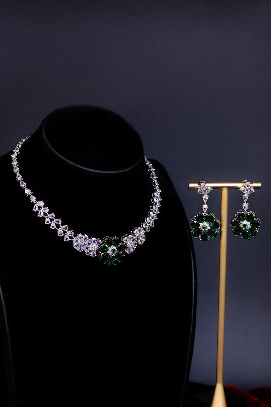Emerald Blossom Set
