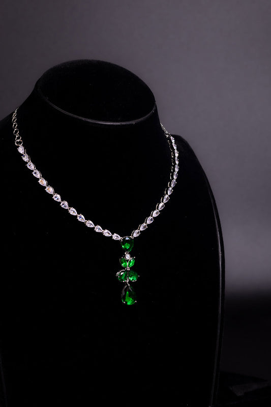 Emerald Drop Elegance Set