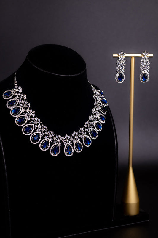 Oval Grace Sapphire Set