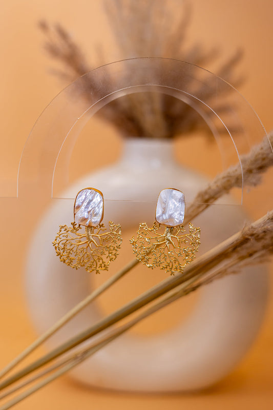 Pearl Tree Studs