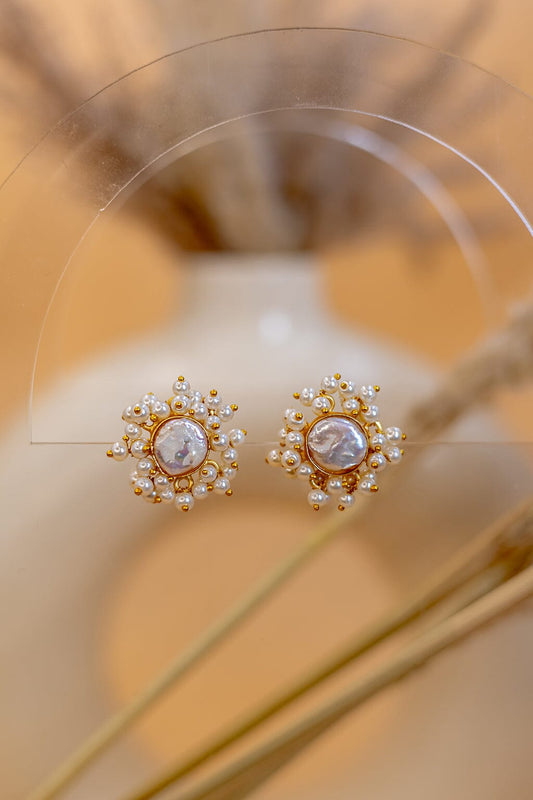 Ghungroo Halo Studs