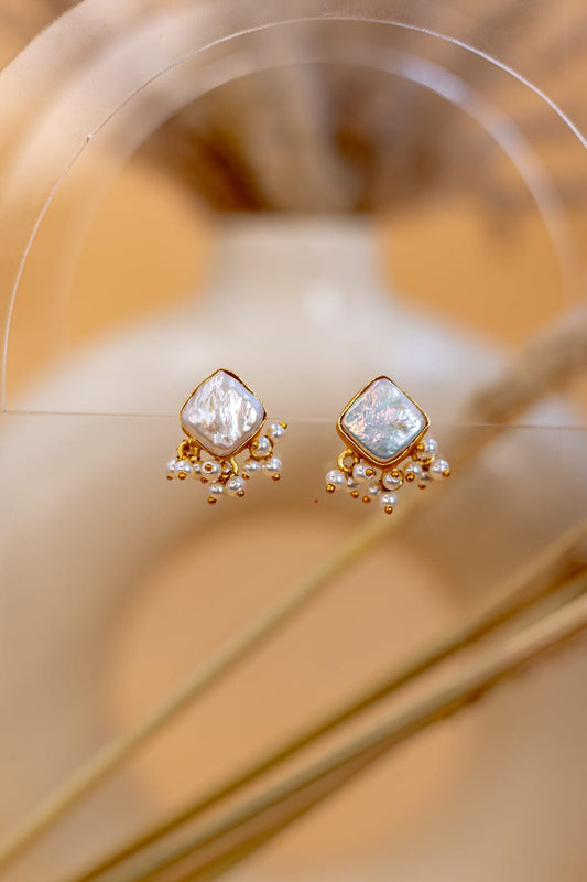 Ghungroo Square Studs