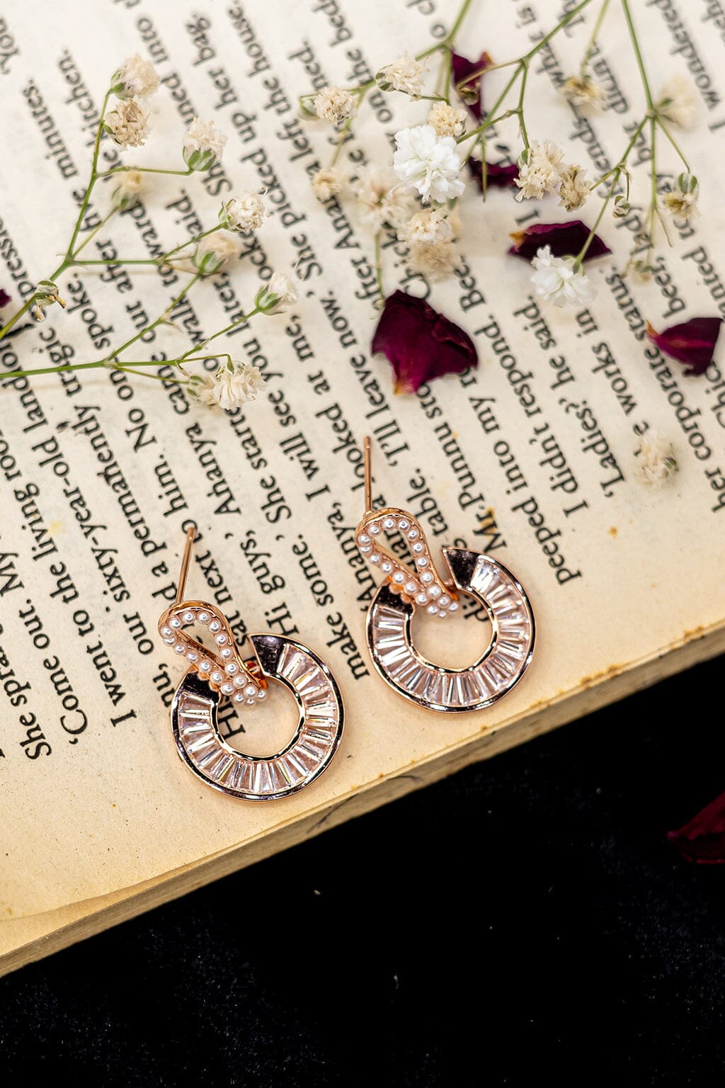 Silver Pearl Bloom Studs