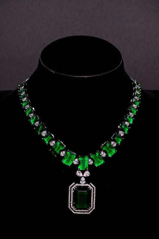 Majestic Emerald Necklace