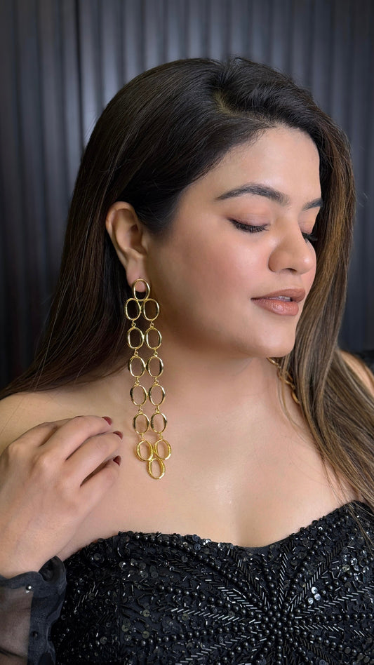 Eclipse Drop Earrings