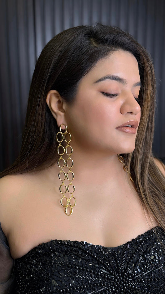 Eclipse Drop Earrings