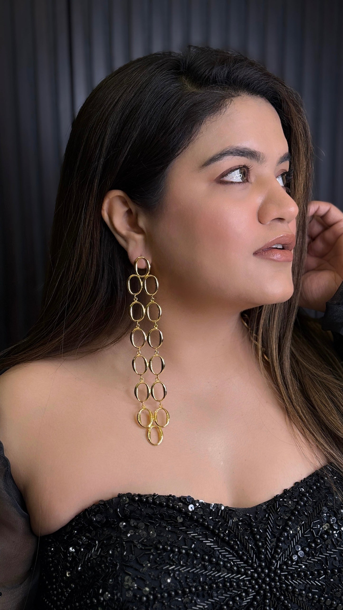 Eclipse Drop Earrings